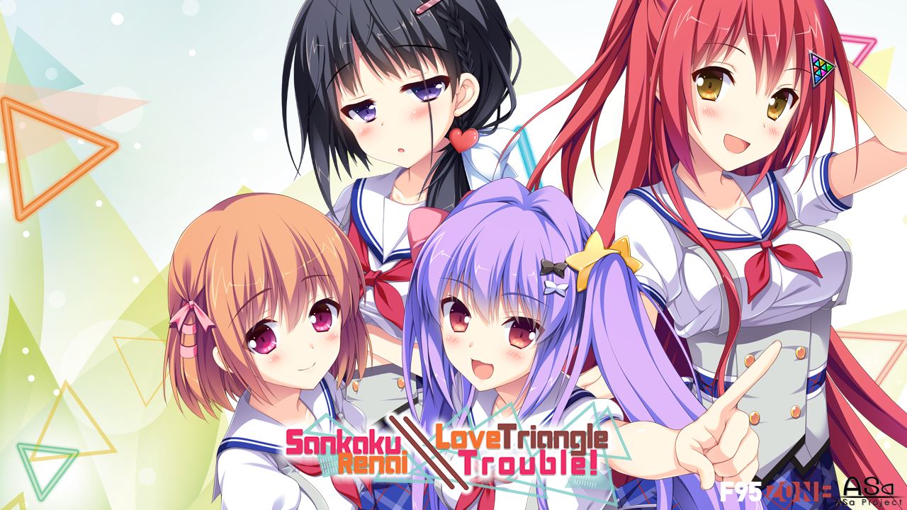 Sankaku Renai: Love Triangle Trouble cover