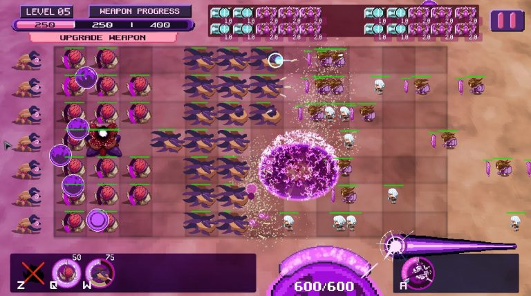 Tentacle Tower Defense Adult Game Screenshot (1)
