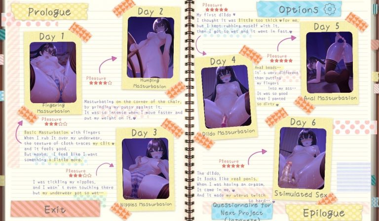 The Earnest Committee Chair Has a Masturbation Diary Adult Game Screenshot (1)