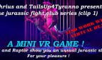 The Jurassic Fight Club VR Adult Game Cover