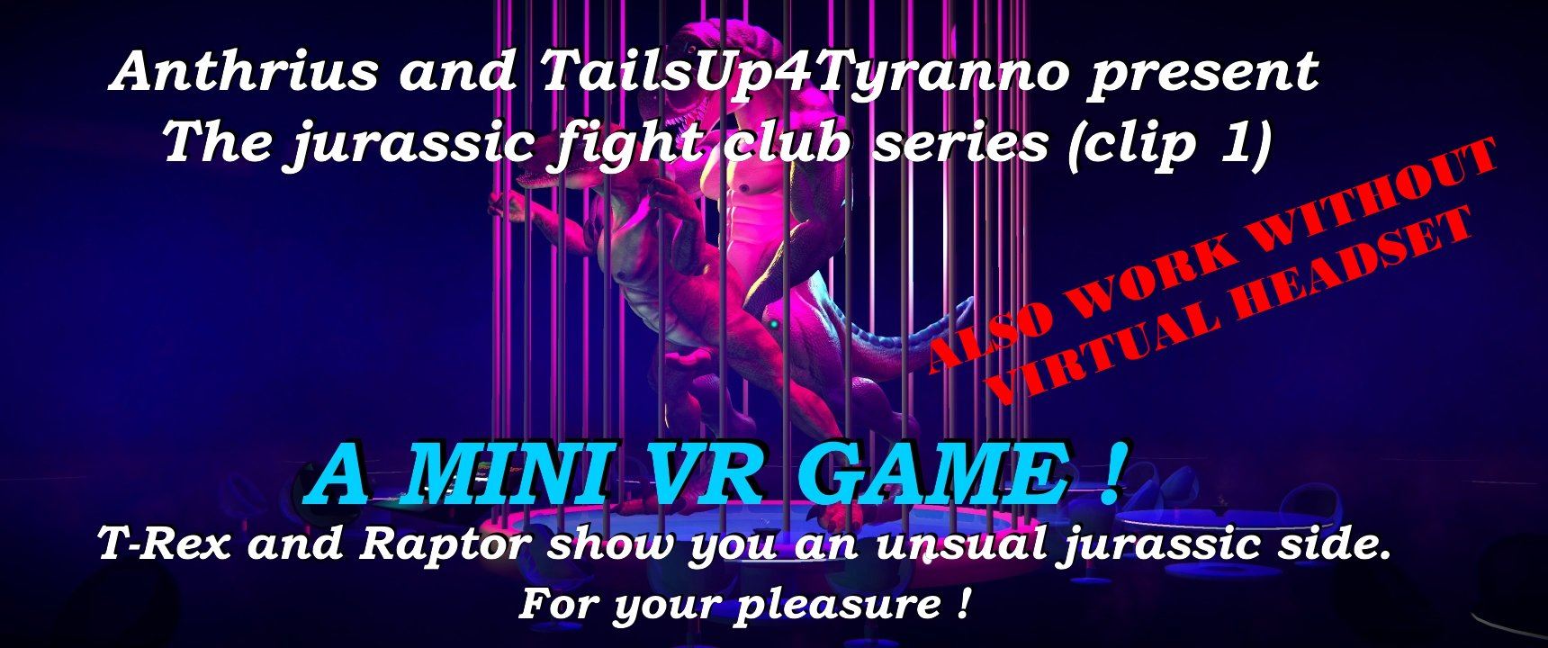 The Jurassic Fight Club VR cover