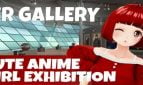 VR GALLERY Cute Anime Girl Exhibition Adult Game Cover