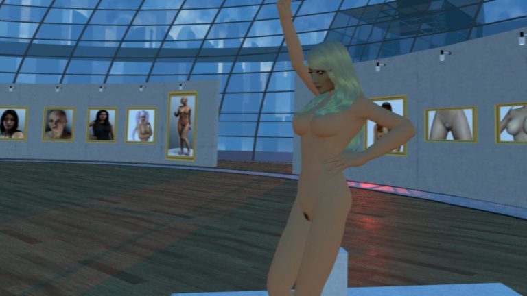 VR GALLERY Sexy Adult Exhibition Adult Game Screenshot (1)
