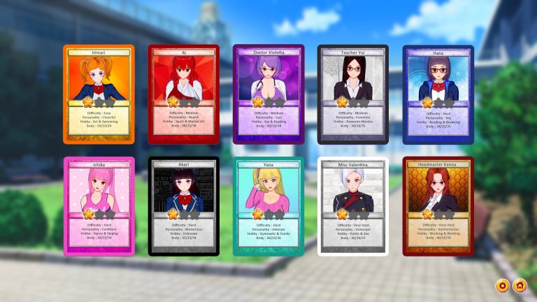 Waifu School Adult Game Screenshot (1)