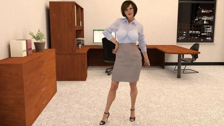 Work Overtime With My Boss Adult Game Screenshot (1)