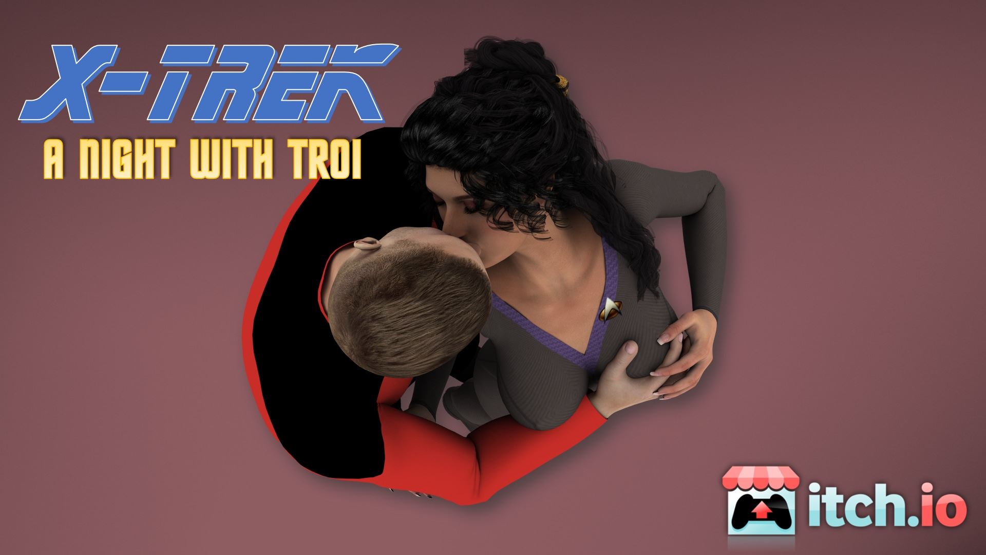 X-Trek: A Night with Troi cover