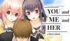 YOU and ME and HER a love story Adult Game Cover