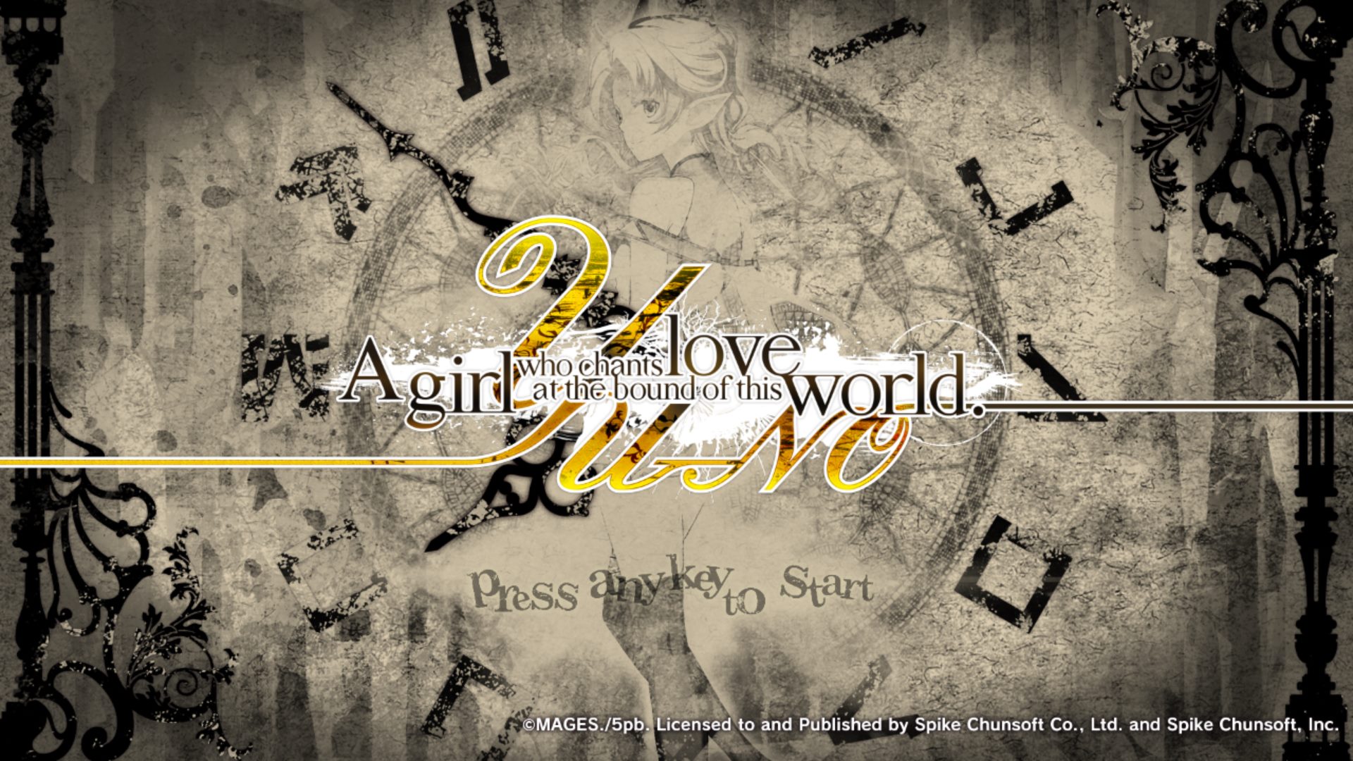 YU-NO: A Girl Who Chants Love at the Bound of this World cover