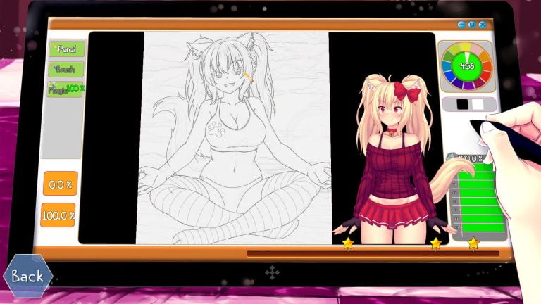 Anime Artist Tiffy’s Notty Secret Adult Game Screenshot (1)