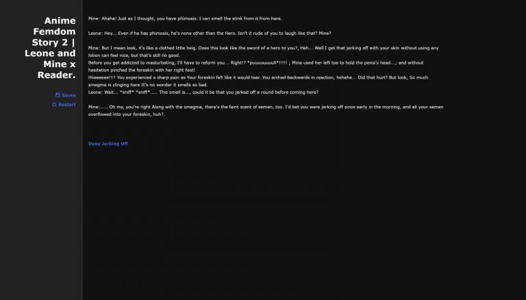 Anime Femdom Story 2 Leone, Mine And The Reader