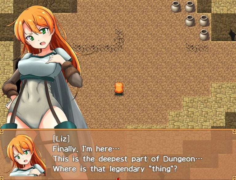 Adventurer Liz and the Erotic Dungeon Adult Game Screenshot (1)