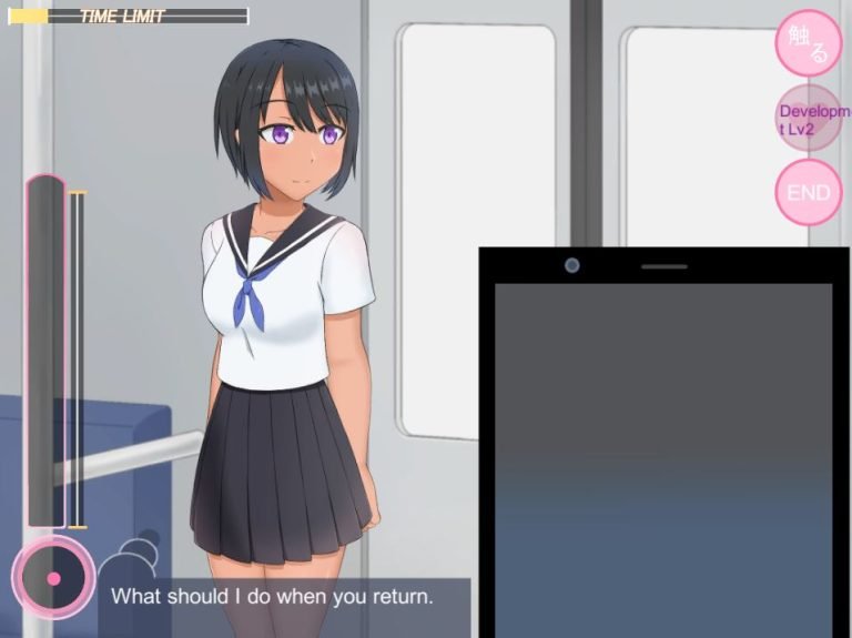 Feeling Up a Schoolgirl Adult Game Screenshot (1)