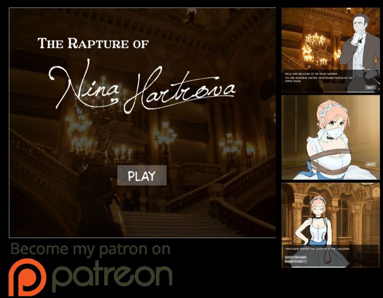The Rapture of Nina Hartova Adult Game Screenshots
