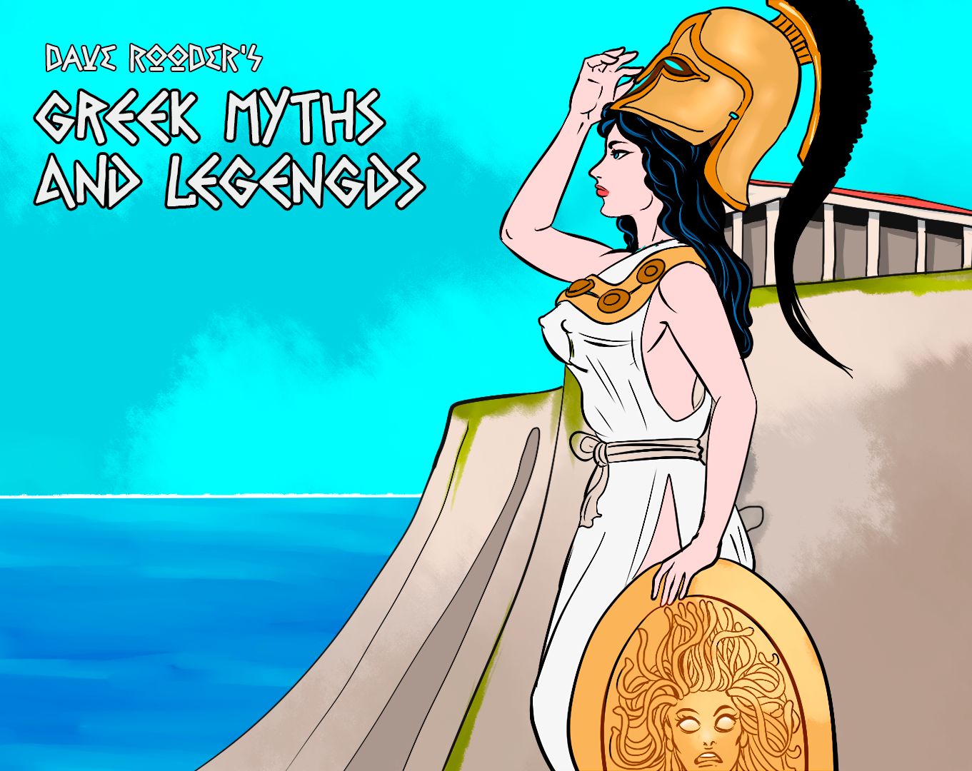 Dave Rooder’s Greek Myths and legends cover