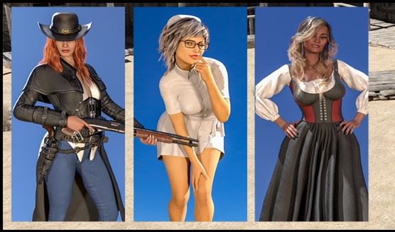 A Lewd Detective in Wild West cover