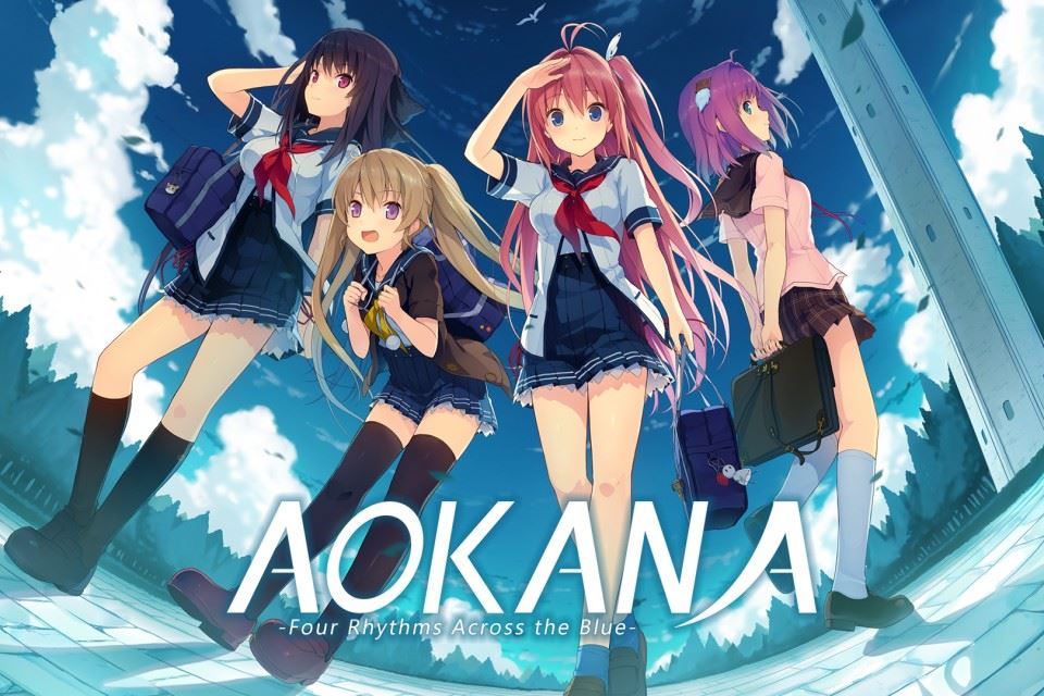 Aokana Four Rhythms Across the Blue cover