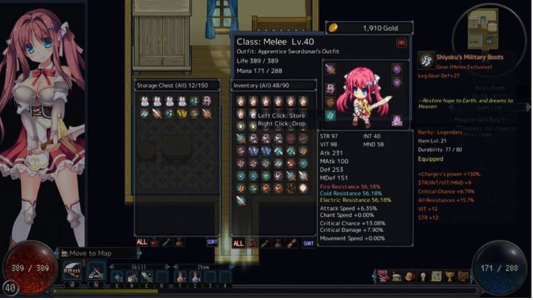 Magic And Slash Riru’s Sexy Grand Adventure Adult Game Screenshot (1)