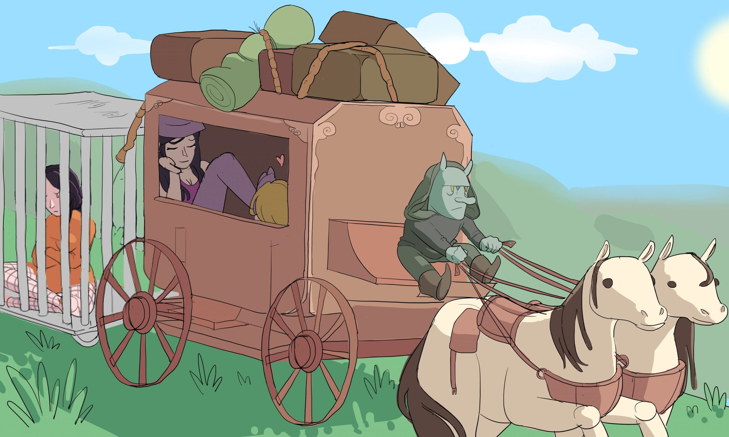 Crazy GameMaster: The witch cover