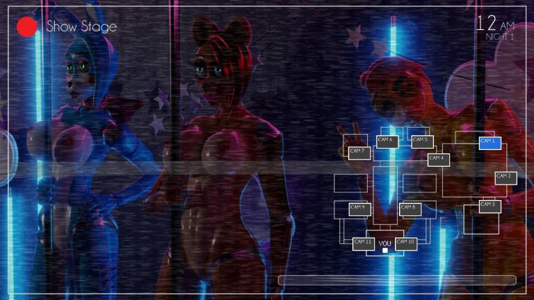 Five Nights In Anime 3D 2a Adult game Screenshots (1)