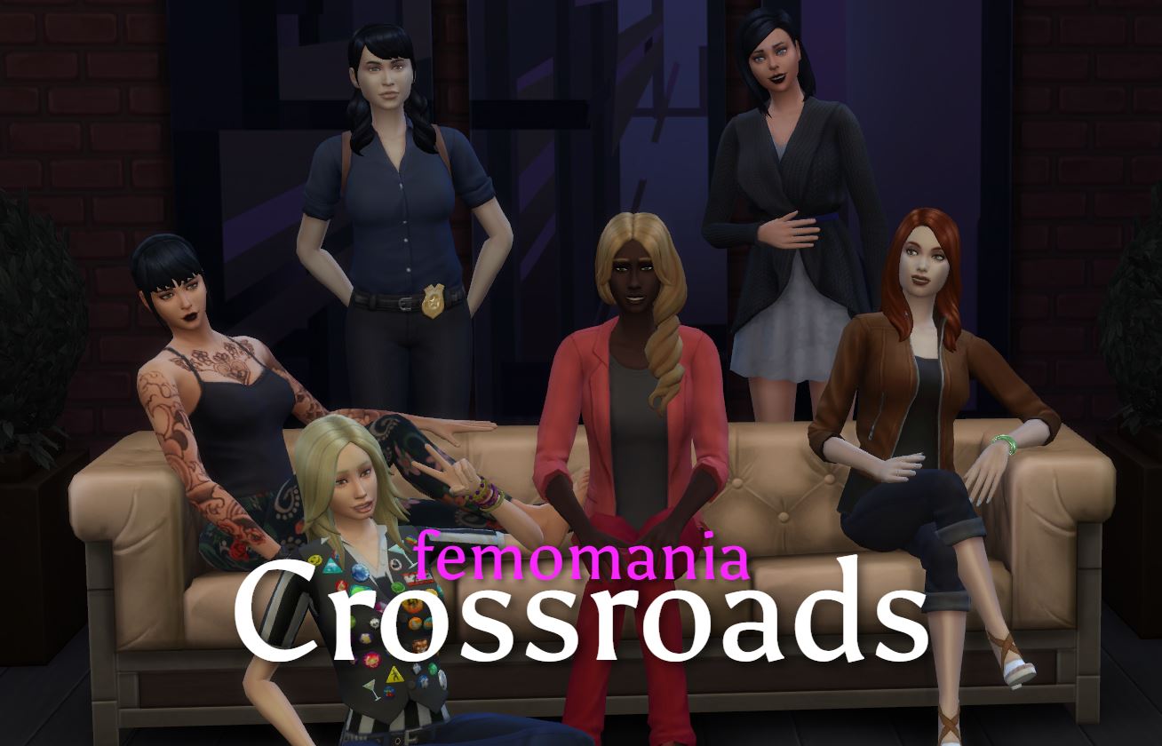FEMDOMANIA: Crossroads cover