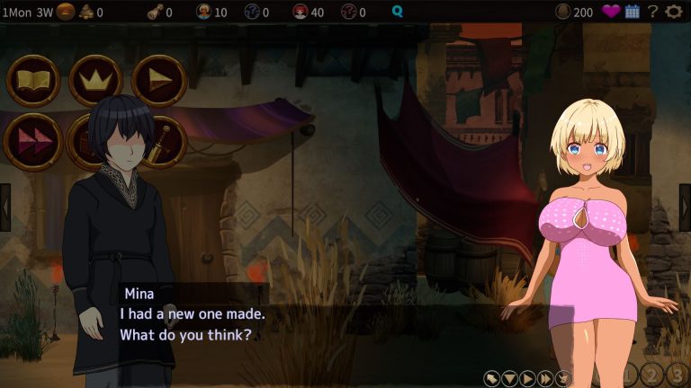 A village targeted by barbarians a simulation where the entire village Adult Game Screenshots (1)