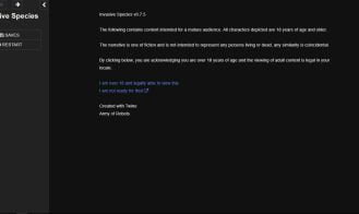 Invasive Species - 1.0.1 18+ Adult game cover