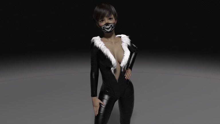 Lady In Blue Adult Game Screenshot (1)