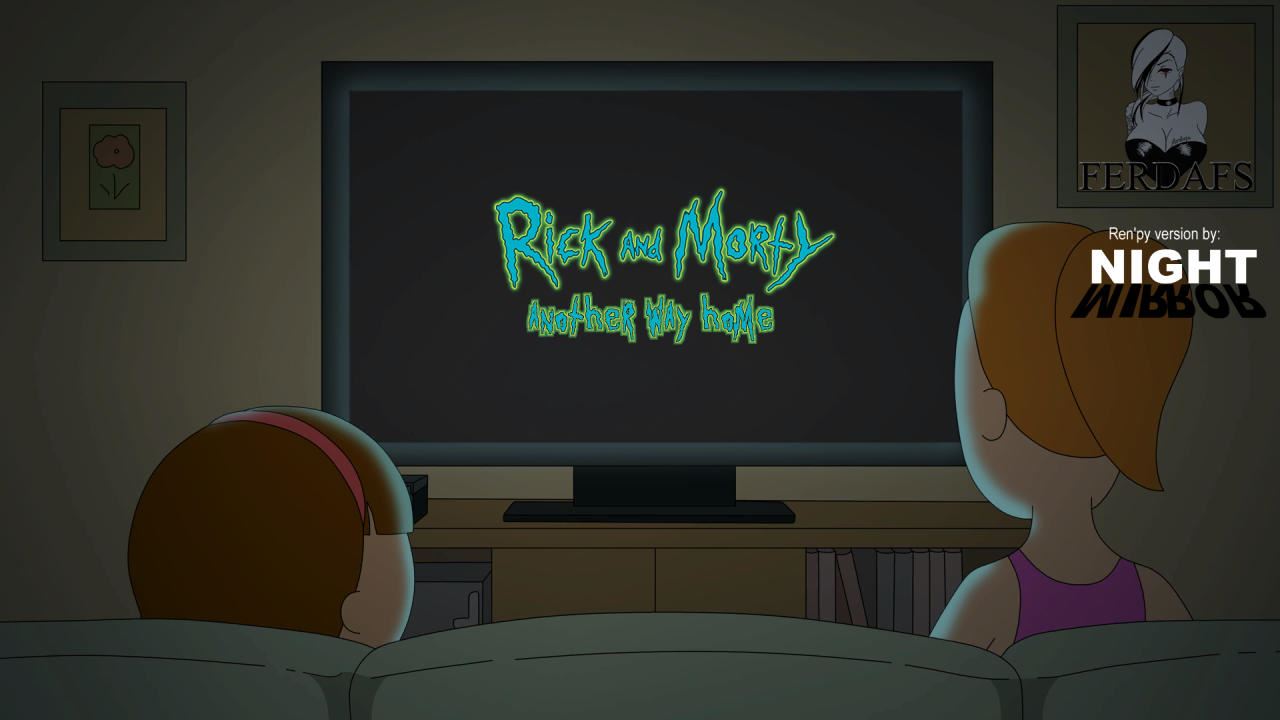 Rick and Morty: Another Way Home - vr4.2.1 Adult game cover