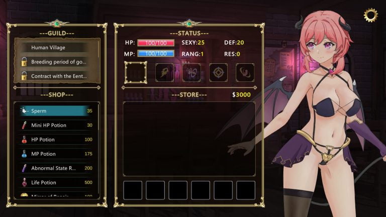 Succubus Adventure Adult Game Screenshot (1)