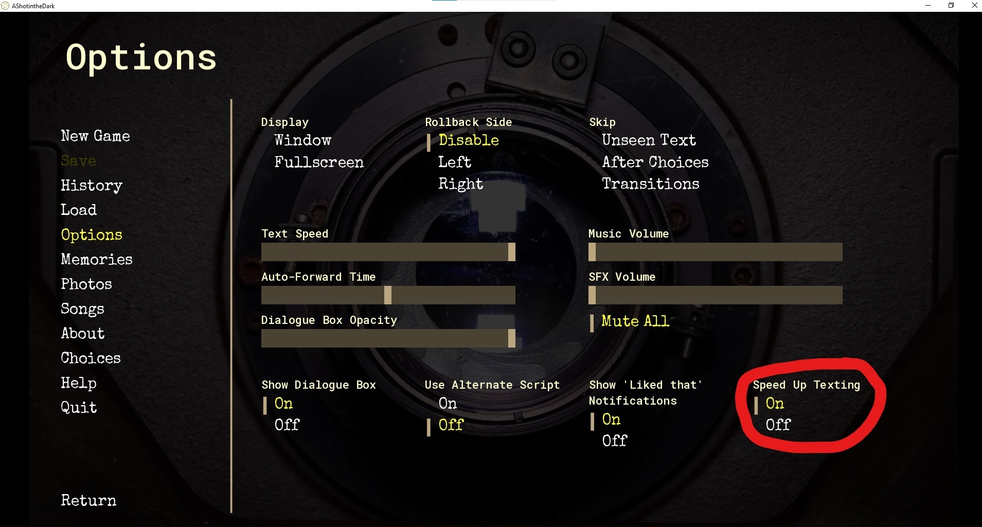 Texting SPEED UP HELP