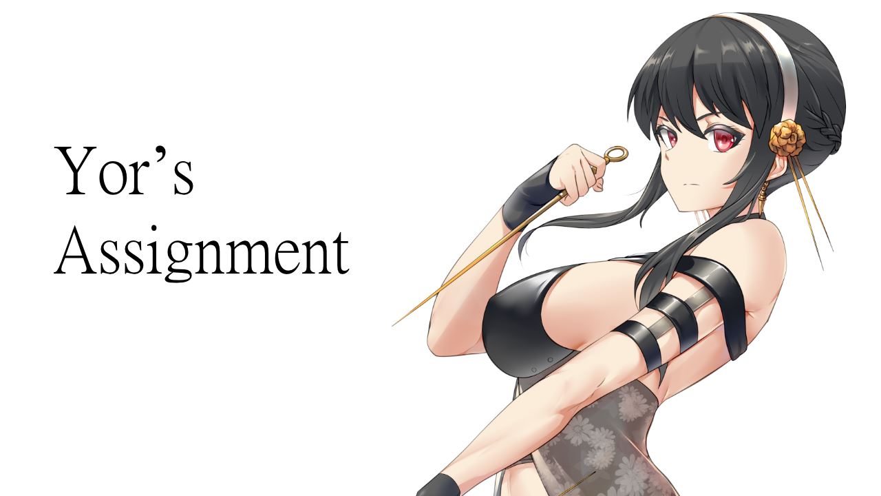 Yor’s Assignment cover