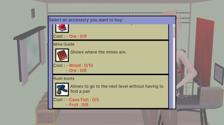 Explore with Charas Adult Game Screenshot (1)