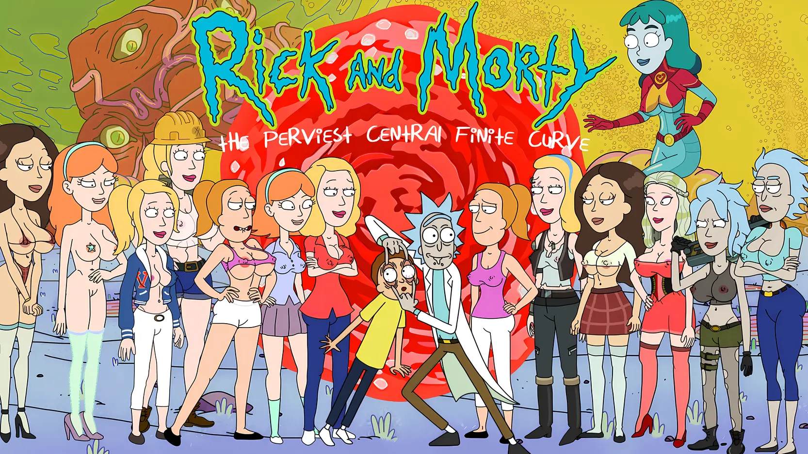 Rick and Morty – The Perviest Central Finite Curve cover