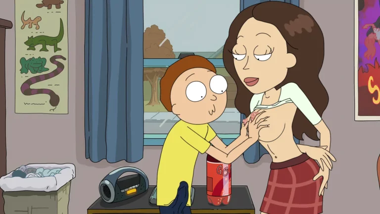 Rick and Morty - The Perviest Central Finite Curve Adult Game Screenshot (1)