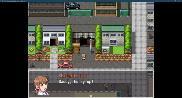 The Disgusting Man and the Grimoire, All in One Town Adult Game Screenshot (1)