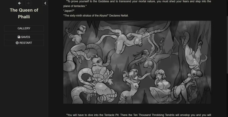 The Queen of Phalli Adult Game Screenshot (1)