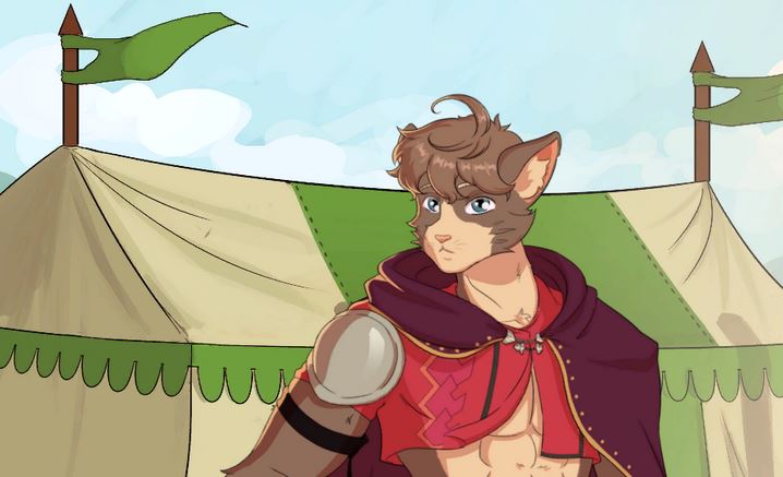 Burrow of the Fallen Bear: A Gay Furry Visual Novel cover