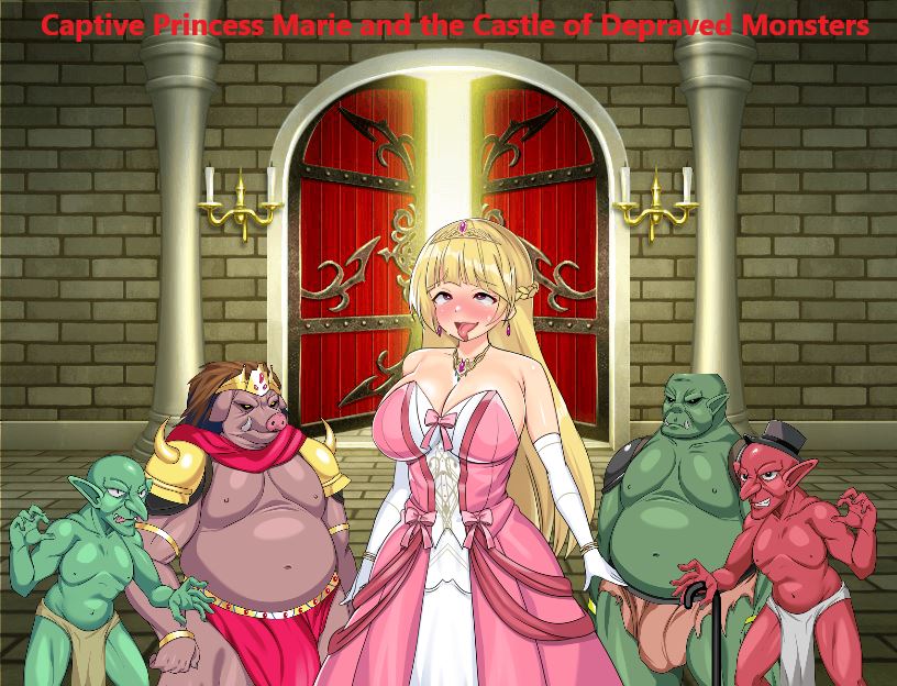 Captive Princess Marie and the Castle of Depraved Monsters cover
