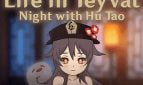Life in Teyvat Night with Hu Tao Adult Game Cover