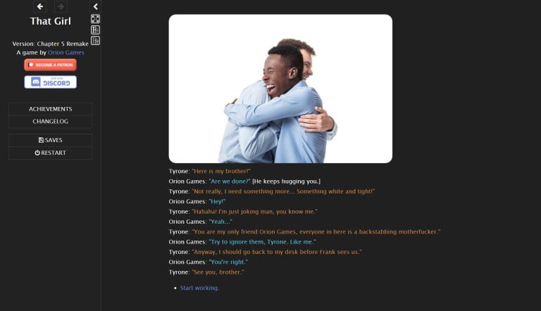 That Girl Fan Remake Adult Game Screenshots