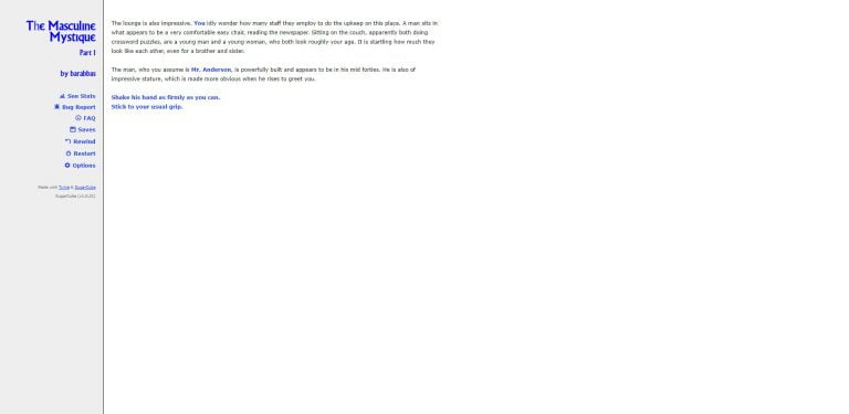 The Masculine Mystique Adult Game Screenshots (1)