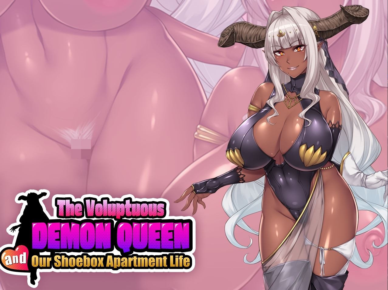 The Voluptuous DEMON QUEEN and our Shoebox Apartment Life cover