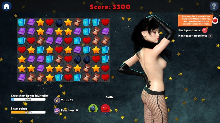 Brain Exam with Benefits 2 Adult Game Screenshot (1)