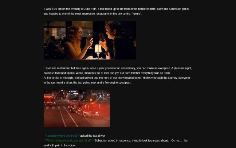 On Endless Roads Adult Game Screenshot (1)