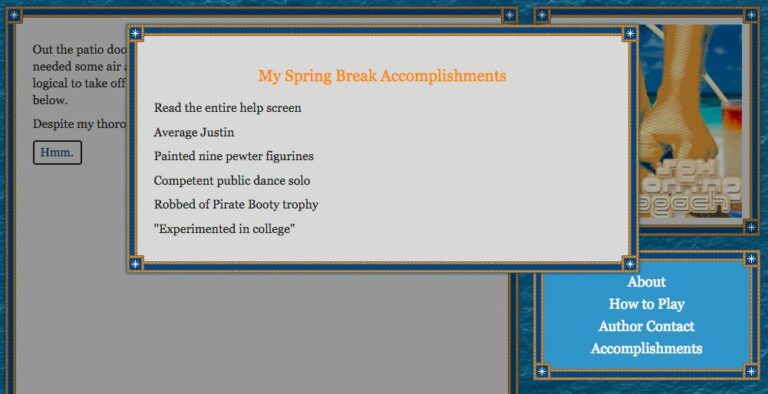 Sex on the Beach Adult Game Screenshot (1)