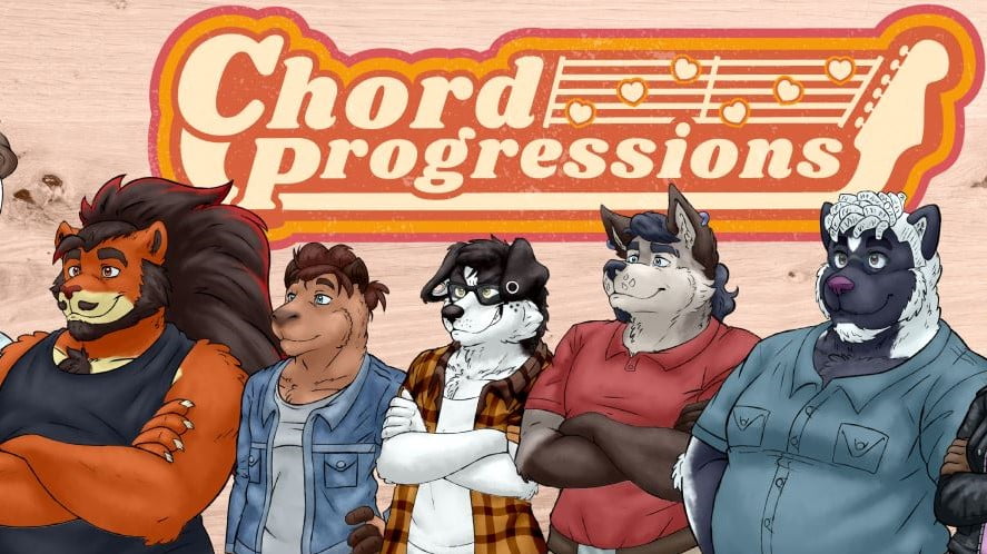 Chord Progressions, Furry Visual Novel cover