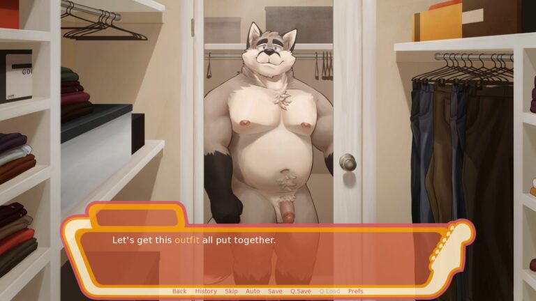 Chord Progressions, Furry Visual Novel Adult Game Screenshots (1)