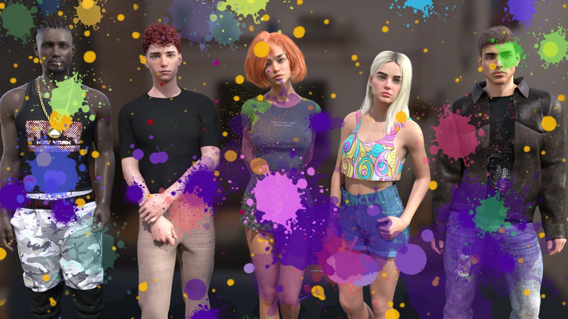 Colorful Worlds - v0.3.1 Adult game cover