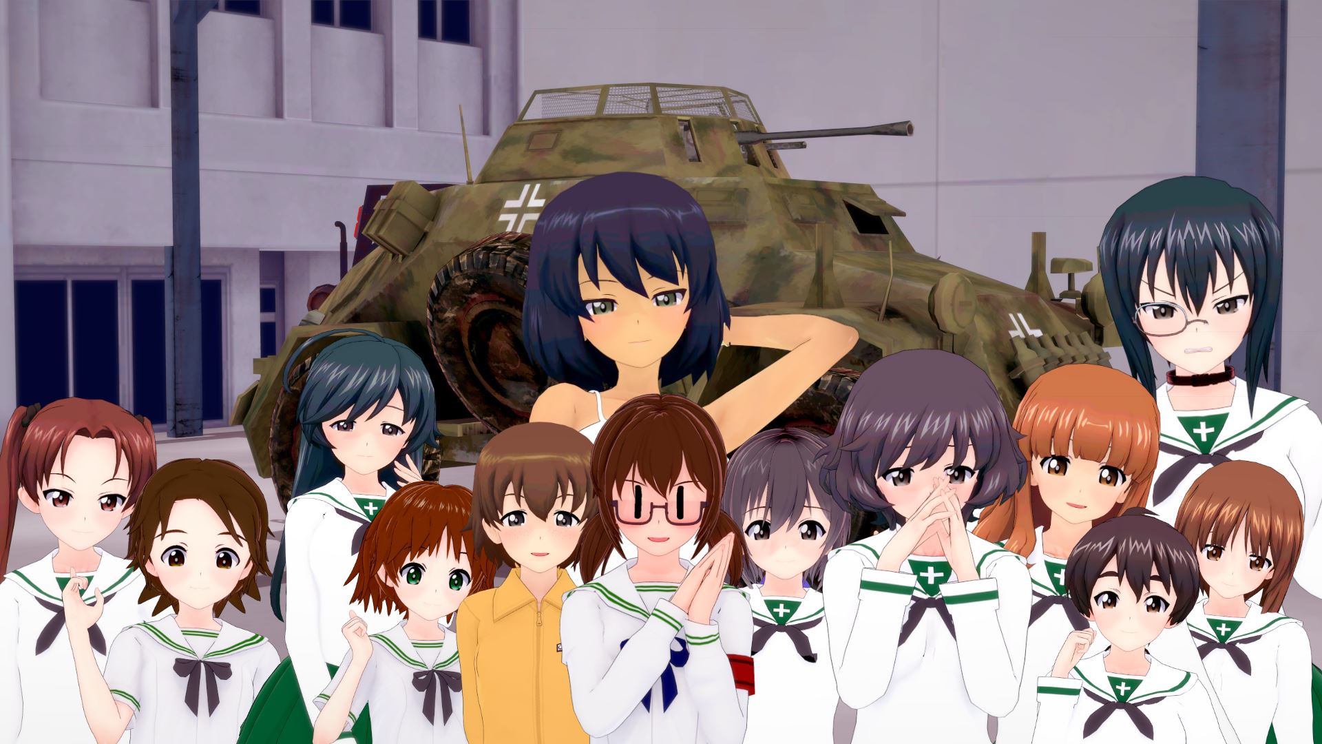 Girls und Panzer Panzussy cover