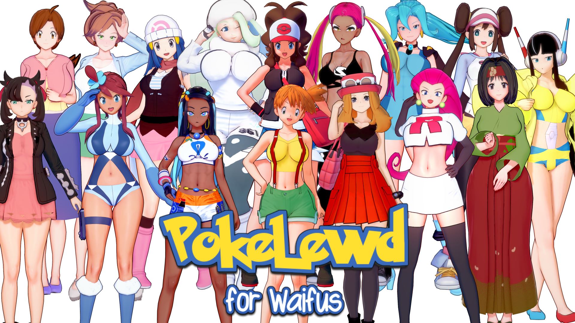 PokeLewd: for Waifus - v0.8c Adult game cover